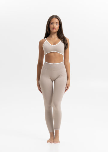 Solenne Leggings Beige
